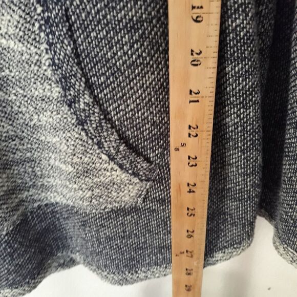 Calvin Klein Performance Cowl Neck Sweater Women L Purple Marble Knit Quick Dry - Picture 9 of 10